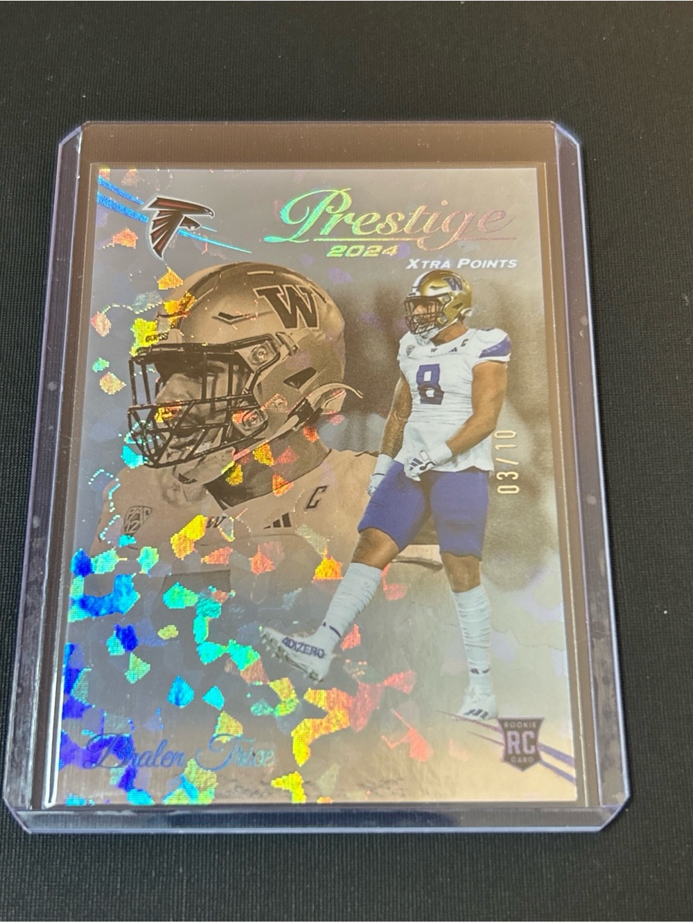 2024 Panini Prestige - Rookies Bralen Trice #336 Xtra Points Platinum /10 (RC)